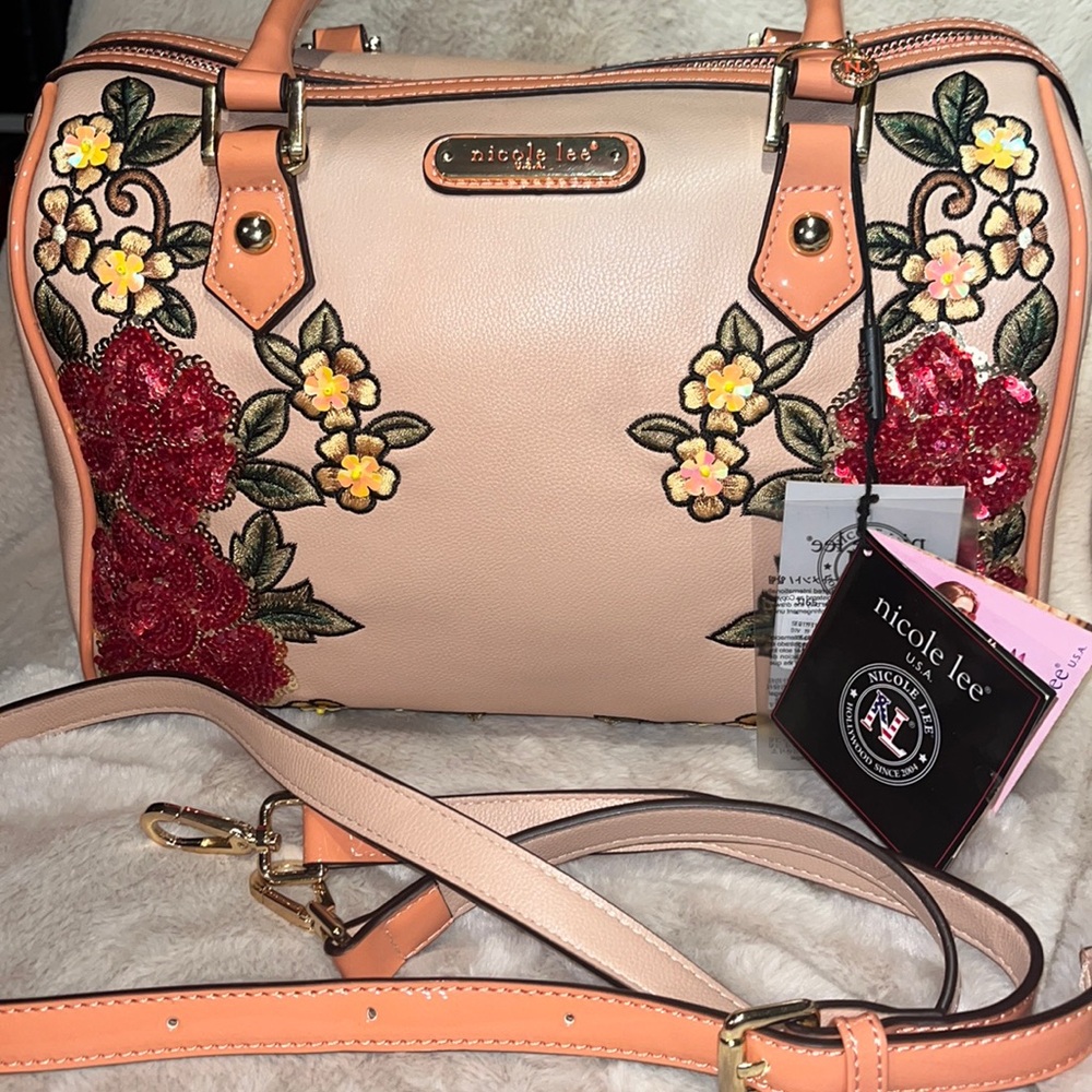 Nicole Lee handbag with Crossbody strap new with tags